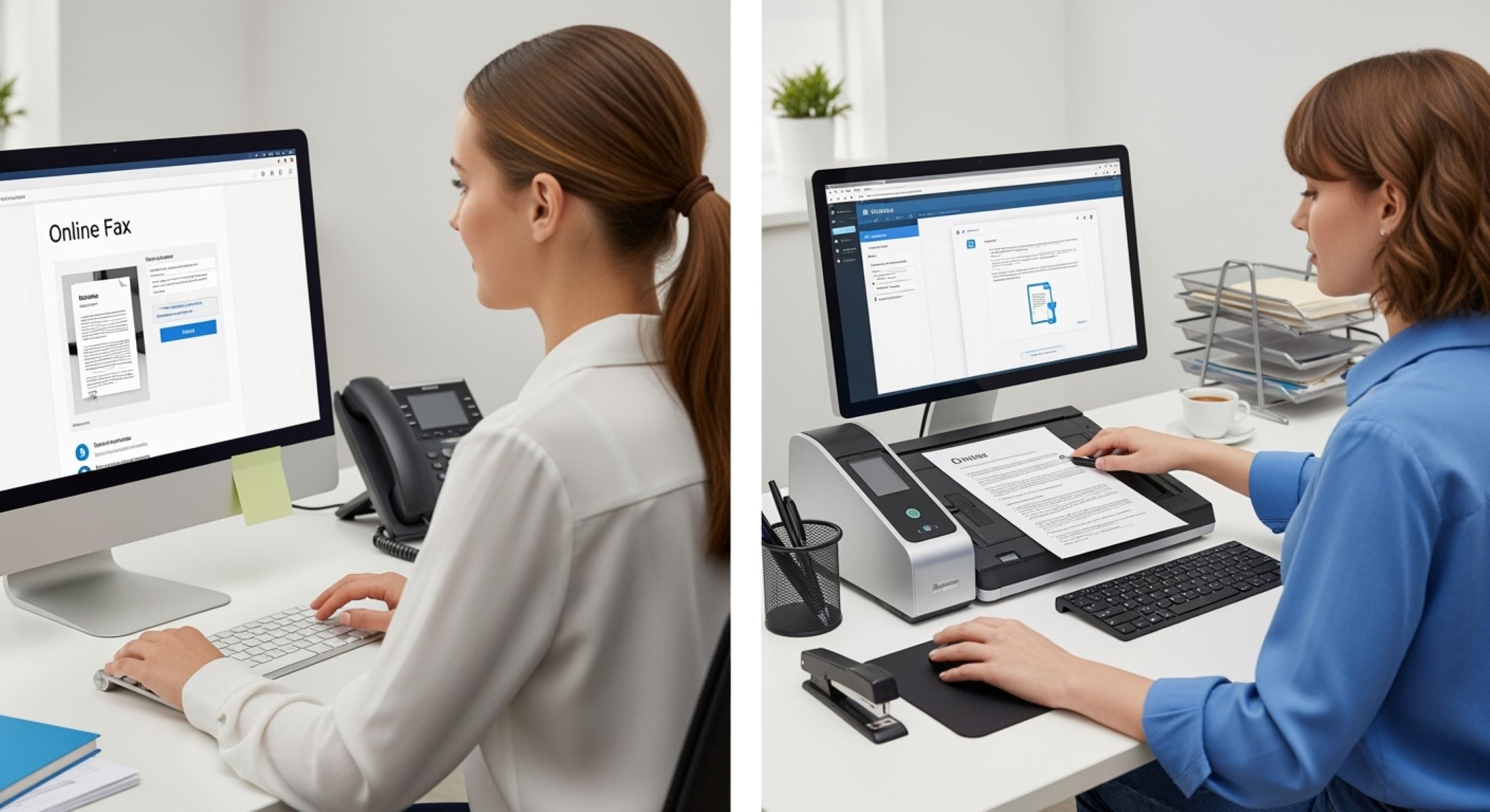 Online Faxing vs Scanning and Emailing Documents